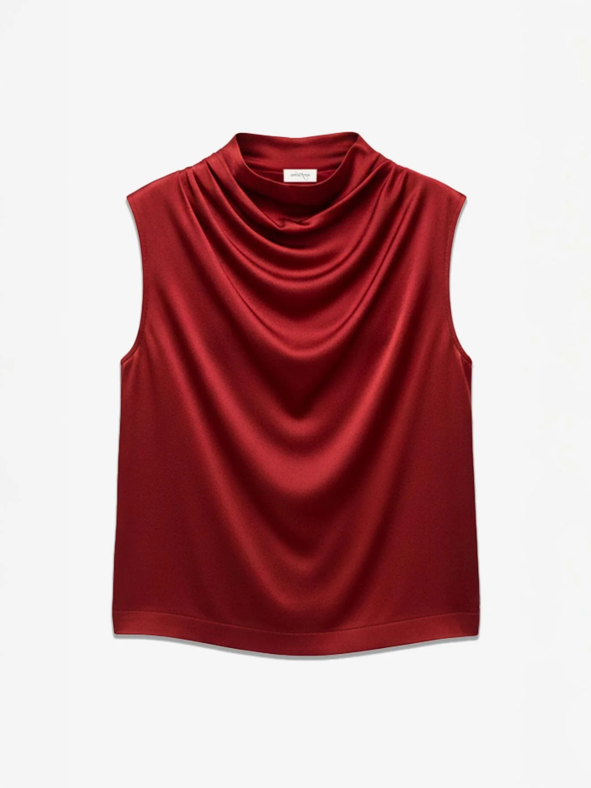 Ottodame Drape Neck Blouse_FVADT9300