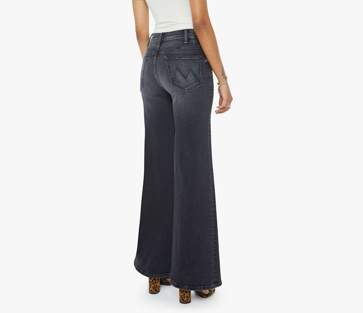 MOTHER Lil Hustler Roller Sneak Jeans