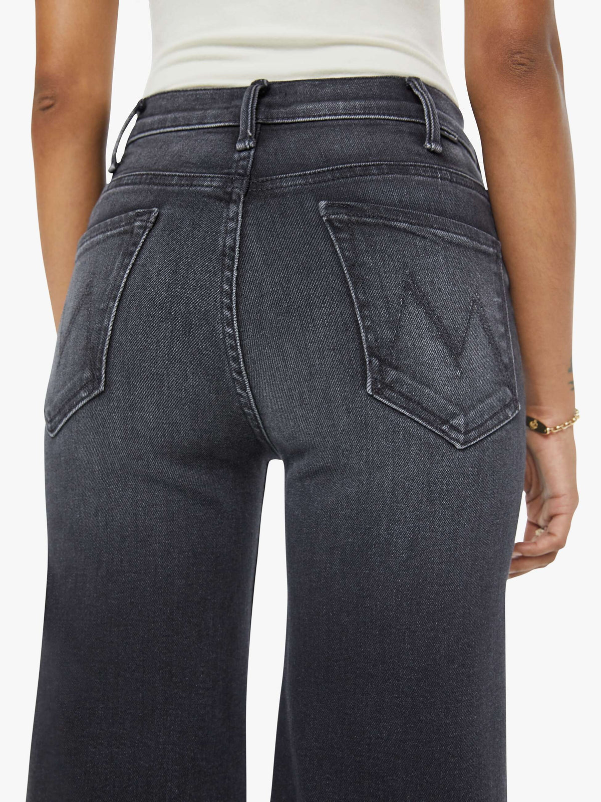 MOTHER Lil Hustler Roller Sneak Jeans