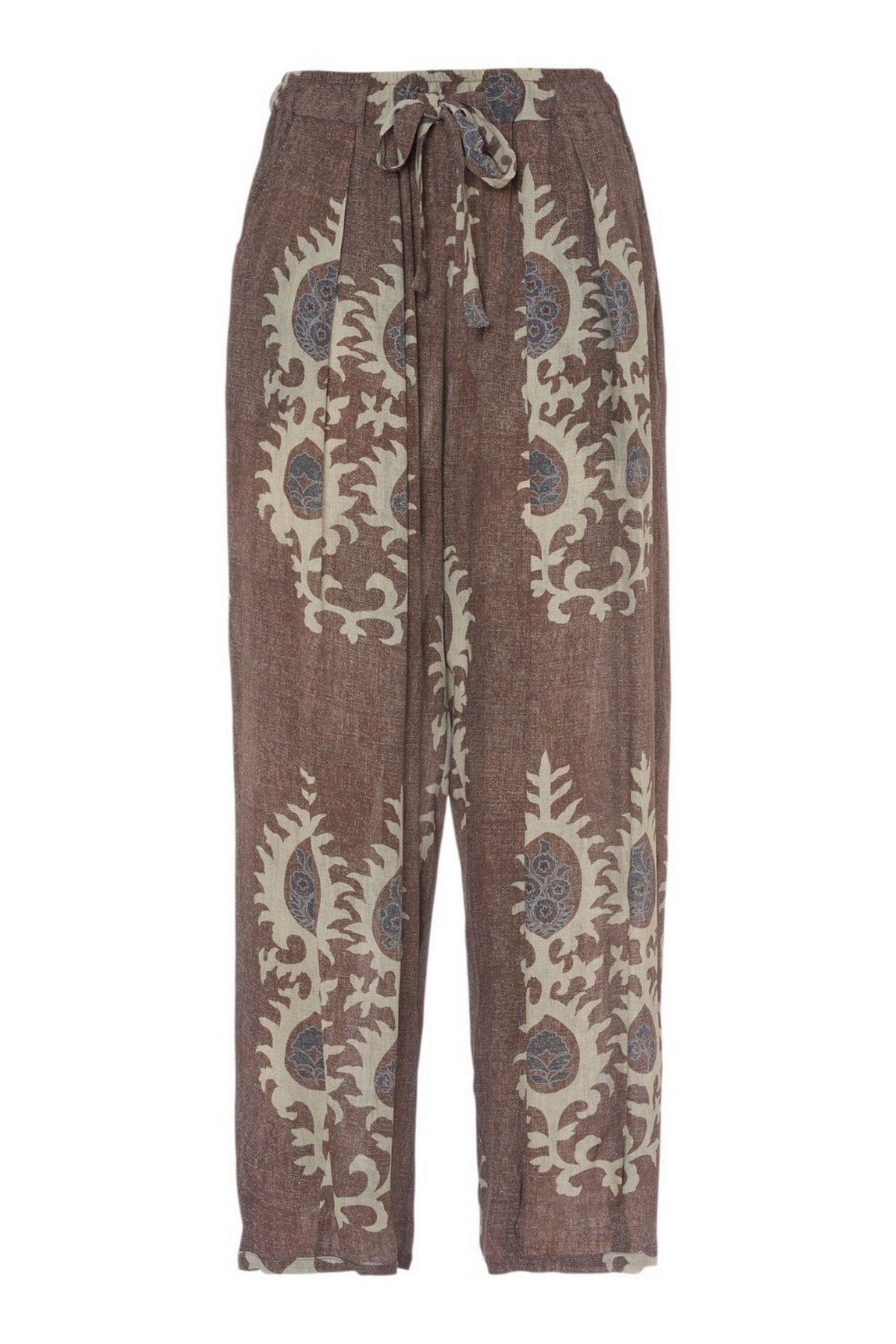 Bazar Deluxe Printed Crepe Balloon Trousers