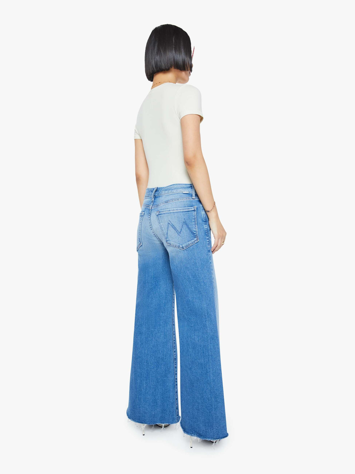 Mother Lil Roller Fray Jeans