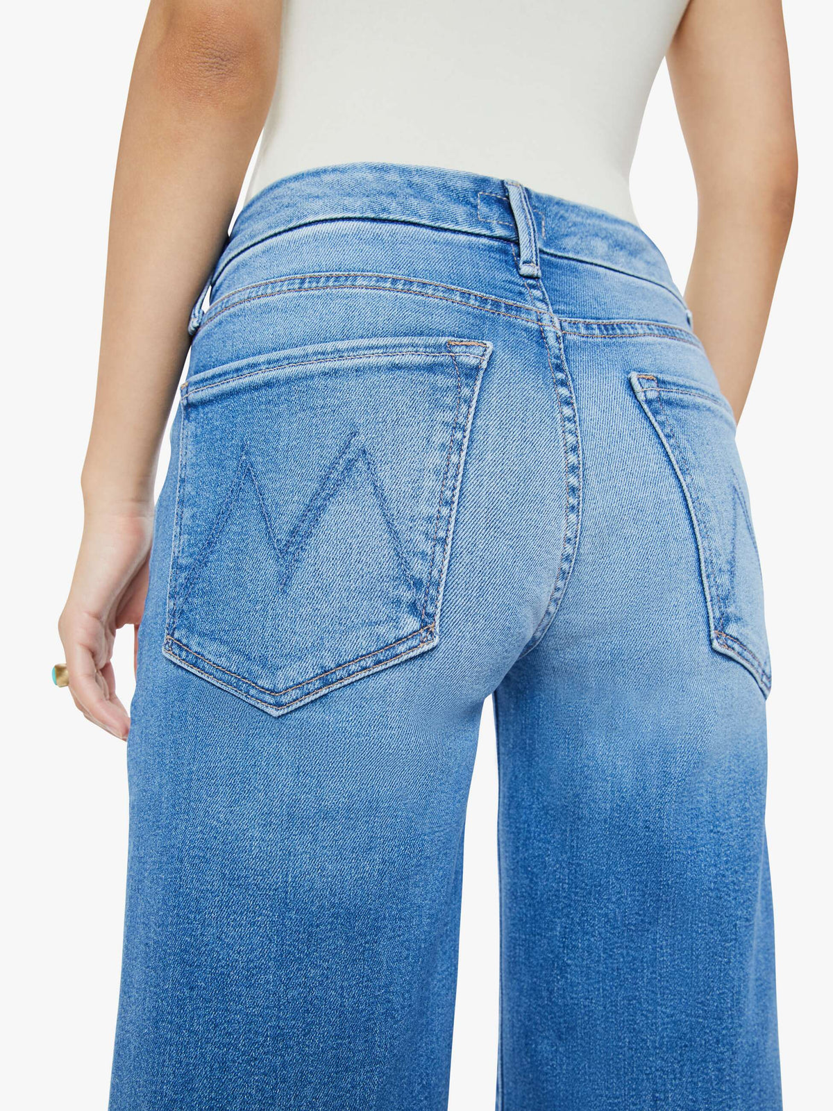 Mother Lil Roller Fray Jeans