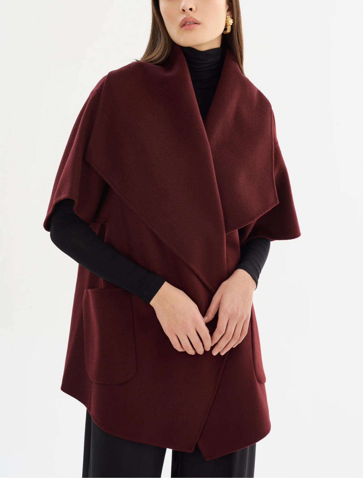 Lamarque Ts Penelope Double Face Wool Coat