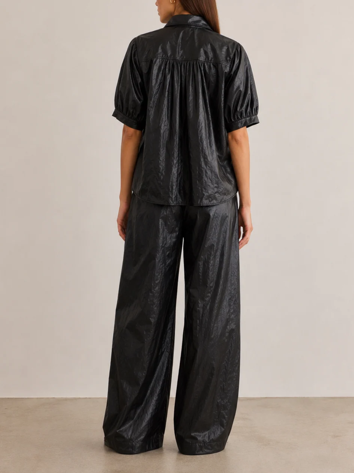 PHARAOH Claude Faux Leather Shirt_PHA_1292LFL