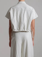 Pharaoh Zoey Faux Leather Shirt