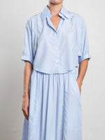 Pharaoh Claude Crop Shirt