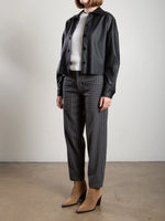 Pharaoh Ezra Wool Pinstripe Pant