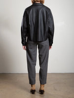 Pharaoh Ezra Wool Pinstripe Pant