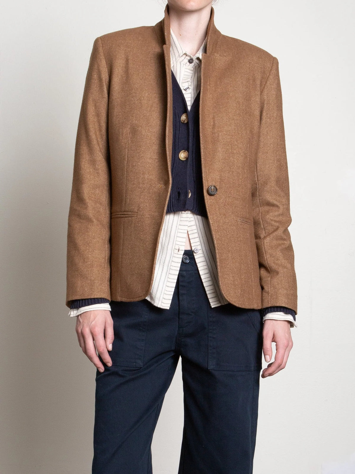 Pharaoh Cyrus Cambridge Flannel Blazer