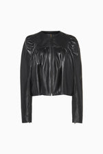 Ulla Johnson Anouk Zip Up Leather Jacket