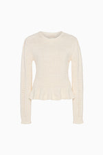 Ulla Johnson Aurelie Peplum Sweater
