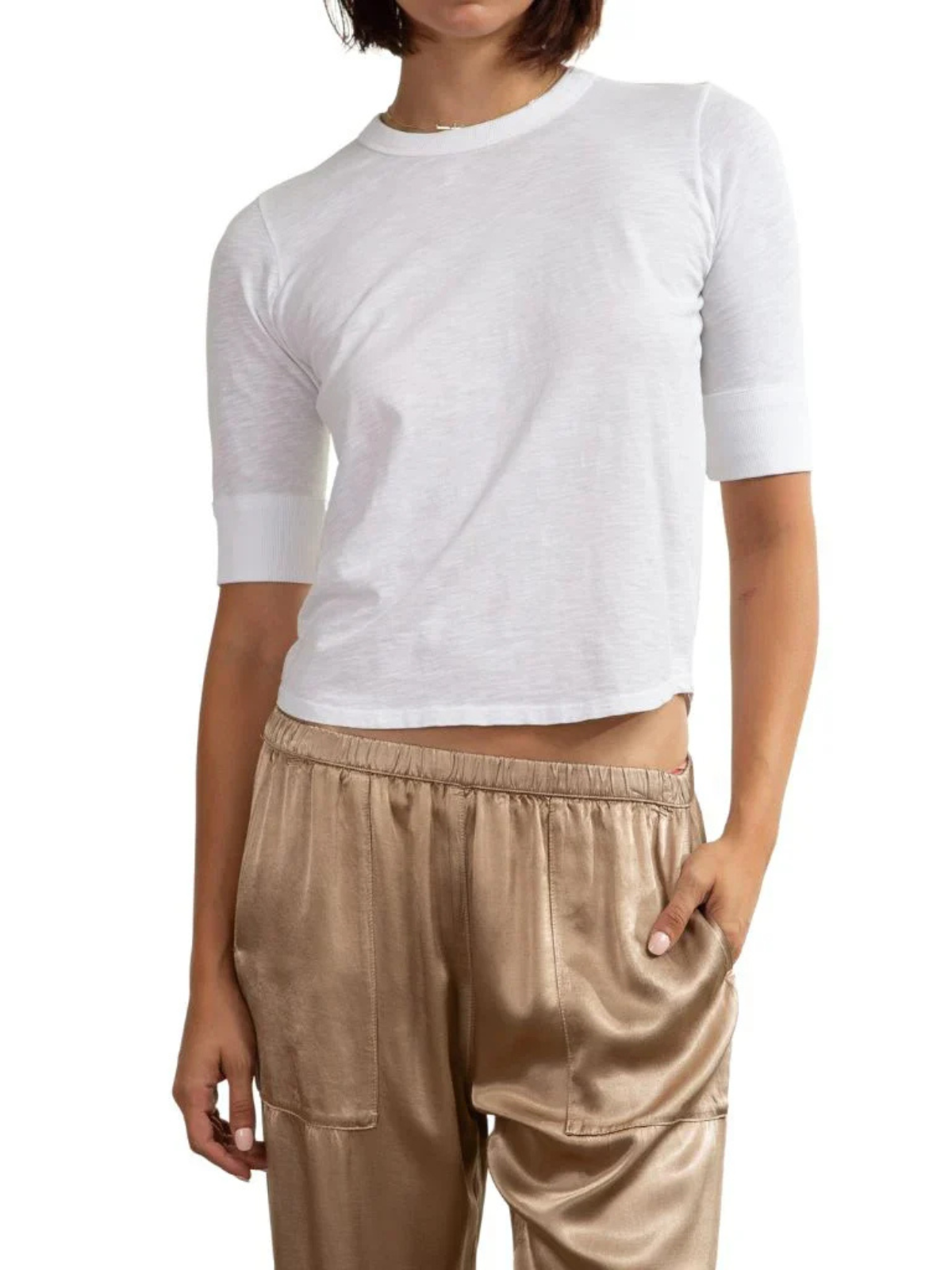 Pharaoh Giada Slim Crew in Supima Slub_PHA-1214SL
