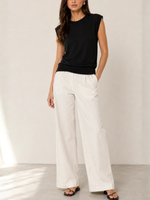Phoebe Jon Rue Pullover Knitted Sleeveless Top_WJ49MW