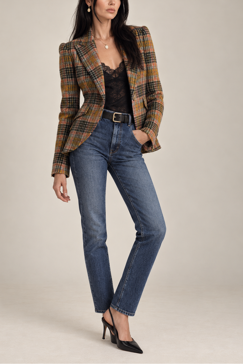 Smythe One Button Blazer