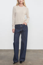 Enza Costa Cashmere Easy L/S Crew Neck Sweater