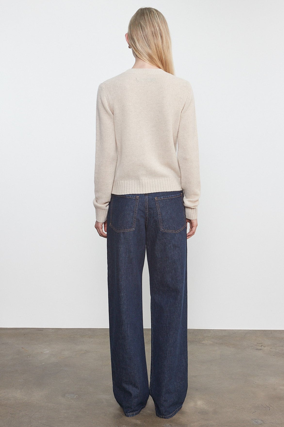 Enza Costa Cashmere Easy L/S Crew Neck Sweater