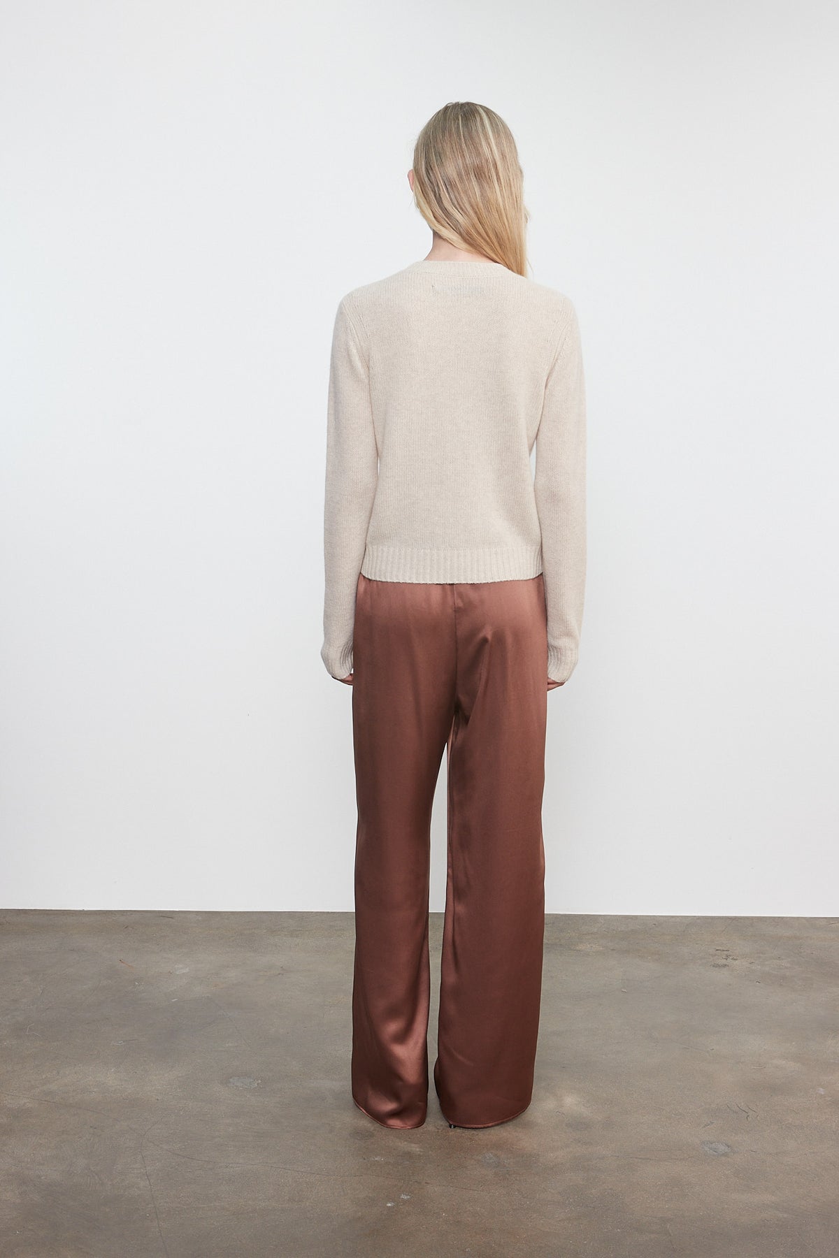 Enza Costa Silk Satin Pant