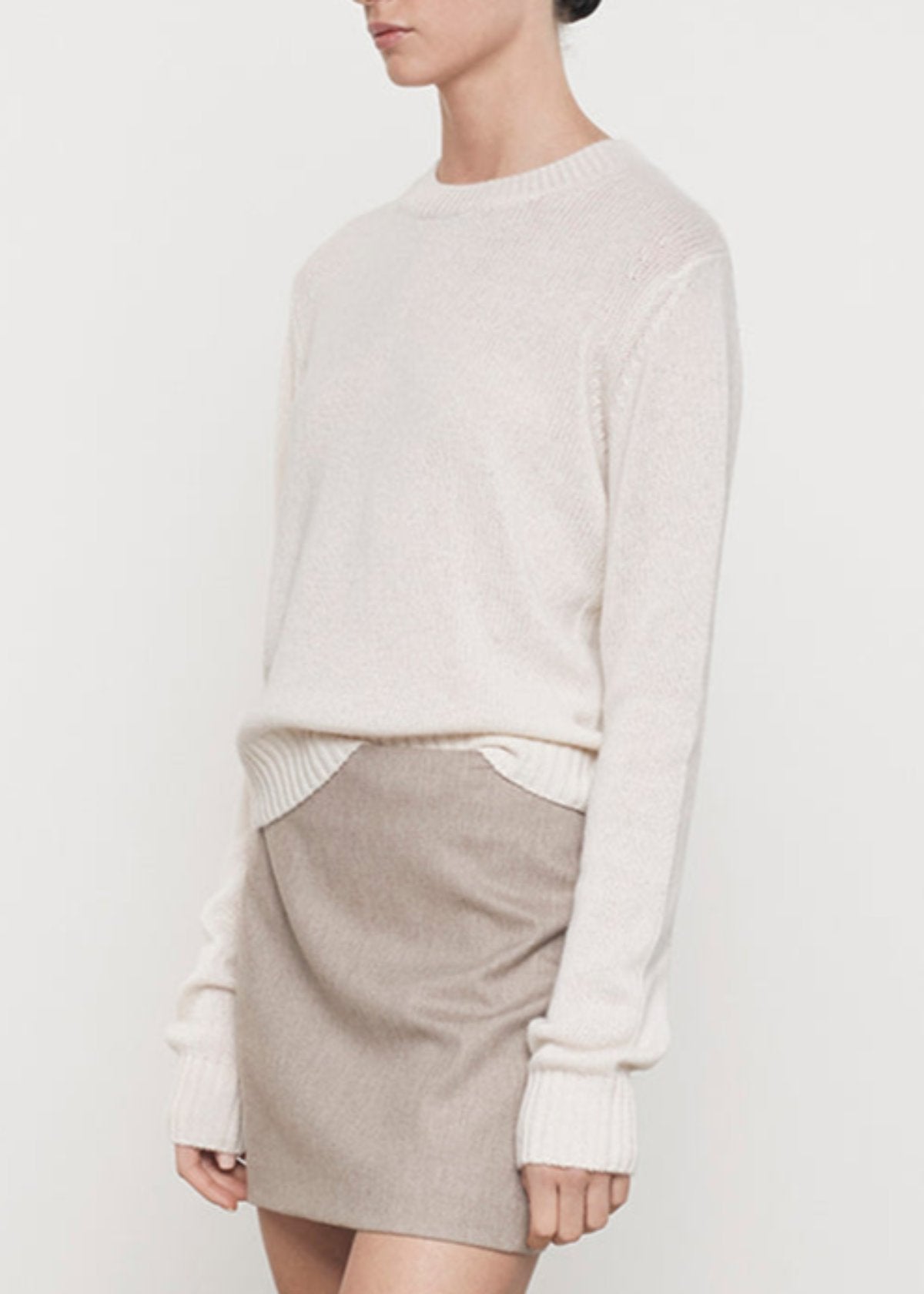 Enza Costa Cashmere Easy Crew Sweater