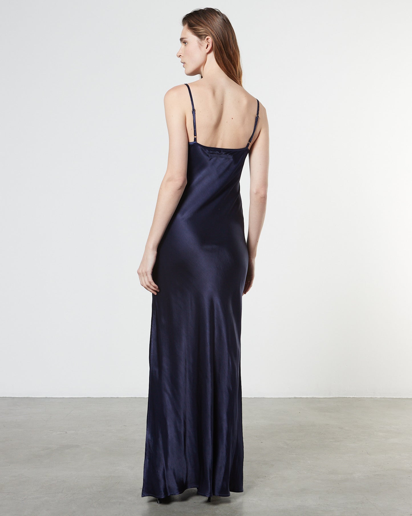 Enza Costa Bias Maxi Dress