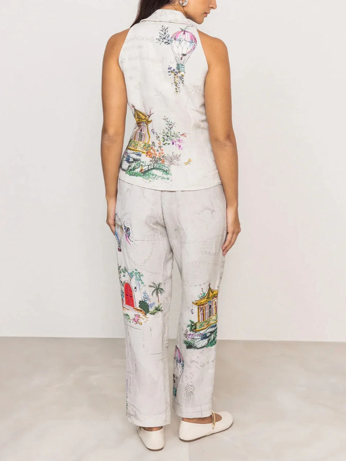 Ranna Gill Kea Halter Waist Coat_EE21