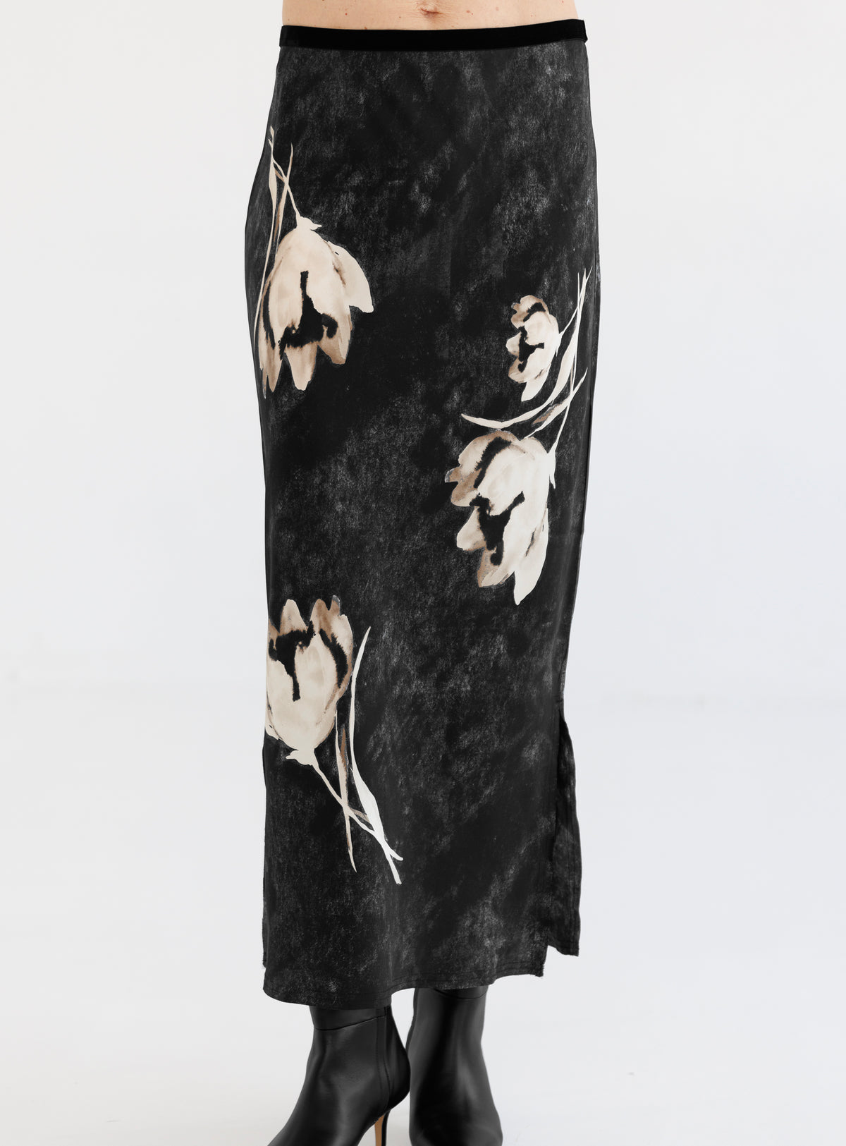 Go Silk Go Long For It Skirt