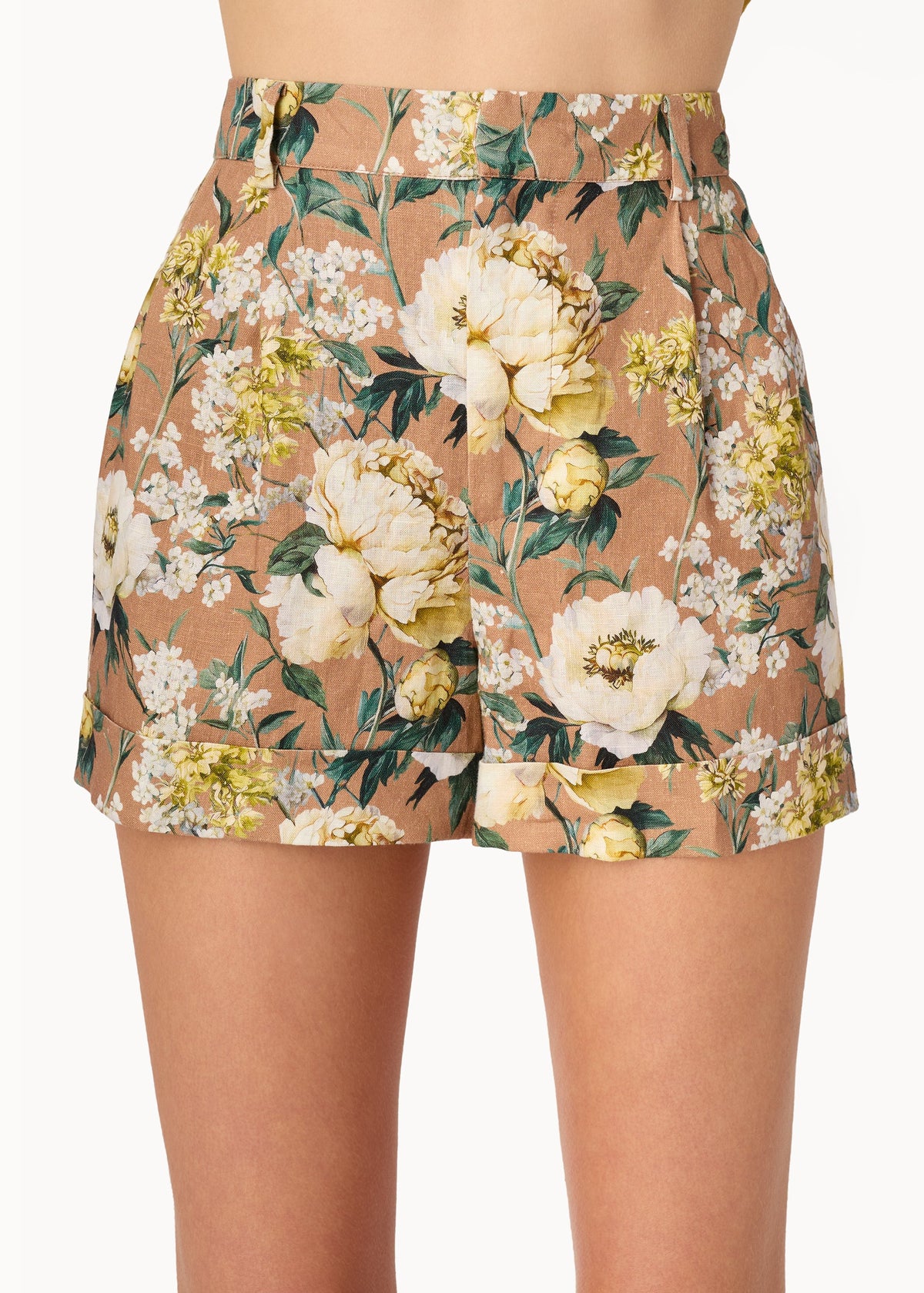 Cami Ravi Linen Short