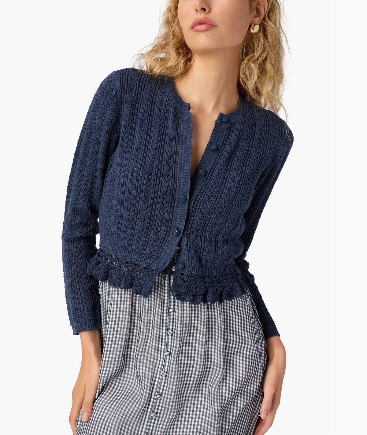 Cami Lilibeth Pointelle Cardigan
