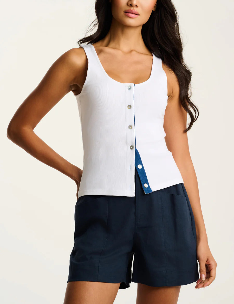 Lisa Todd Pima Rib Tank