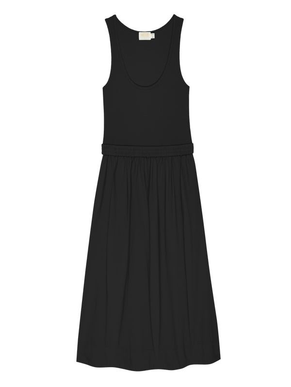 Nation LTD Sadelle Clean Combo Midi Dress