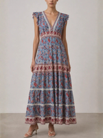SALROSA Maxi Print Dress_JC-2