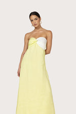 Lusana TS Melody Maxi Linen Dress