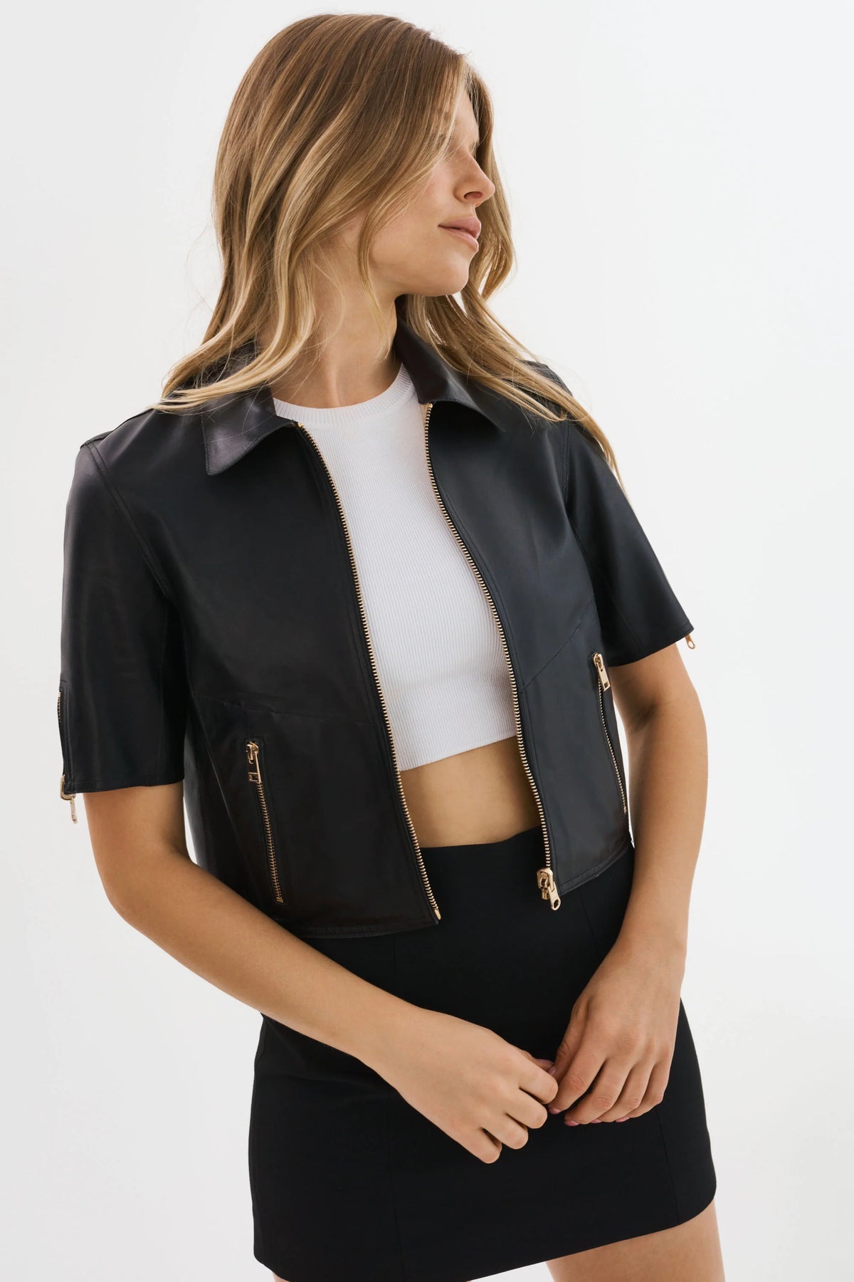 Lamarque Sevana Leather Jacket