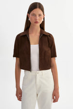 Lamarque Sevana Reversible Suede Jacket