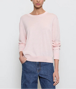 Enza Costa Silk Crew Neck Top