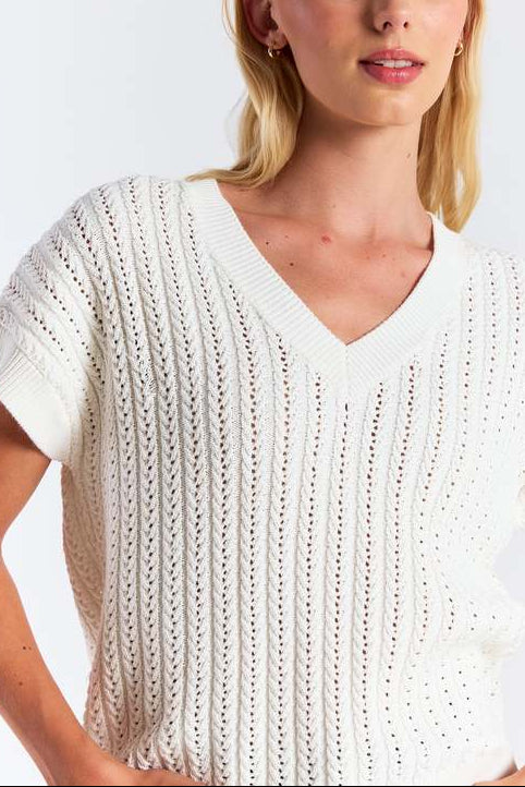 Wispr Spring Stitch Tee