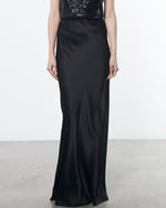Enza Costa Silk Full Length Skirt
