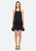 Sea Dahlia Eyelet Tank Dress