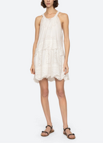 Sea Dahlia Eyelet Tank Dress