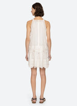 Sea Dahlia Eyelet Tank Dress
