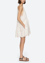 Sea Dahlia Eyelet Tank Dress