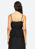 Sea Kathrine Embroidery Slip Top