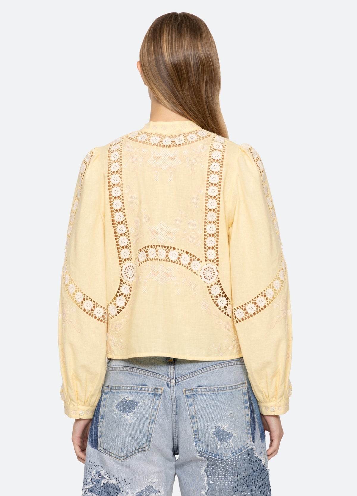 Sea Vesna Embroidery Blouse