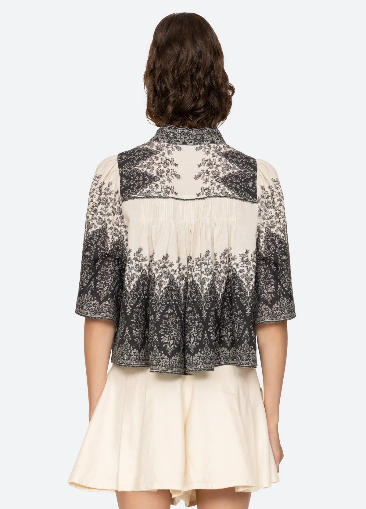 Sea Hedra Printed Blouse