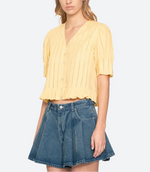 Sea Alberte Bubble Sleeve Blouse