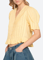 Sea Alberte Bubble Sleeve Blouse