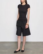 Enza Costa Twill Bermuda Shorts