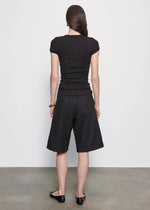 Enza Costa Twill Bermuda Shorts