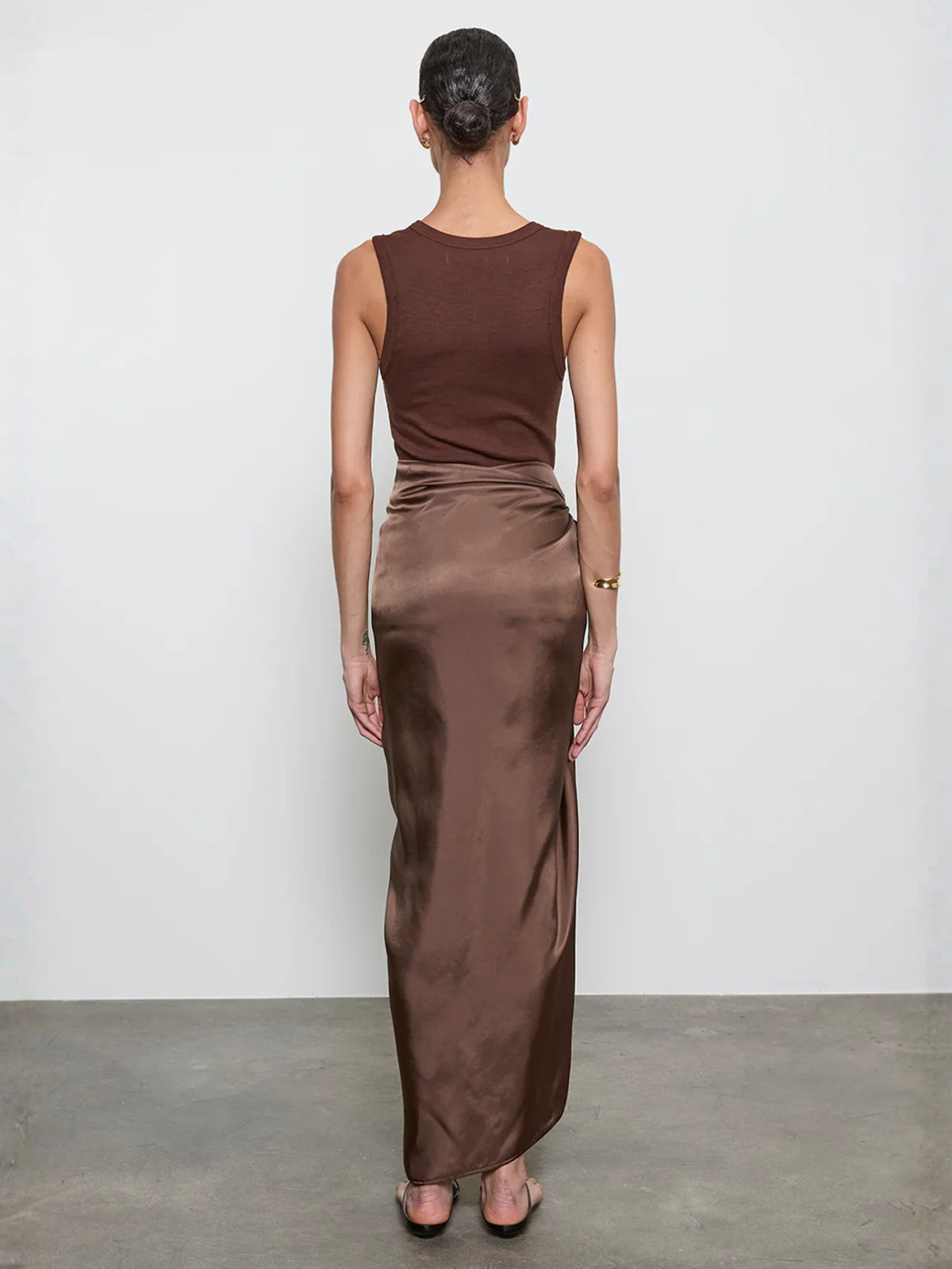 Enza Costa Textured Knit Sleeveless Top