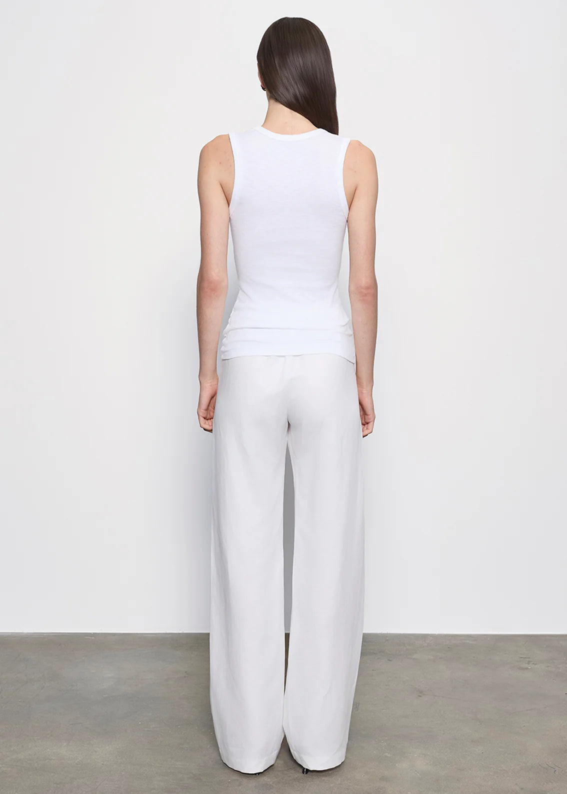 Enza Costa Textured Knit Sleeveless Top