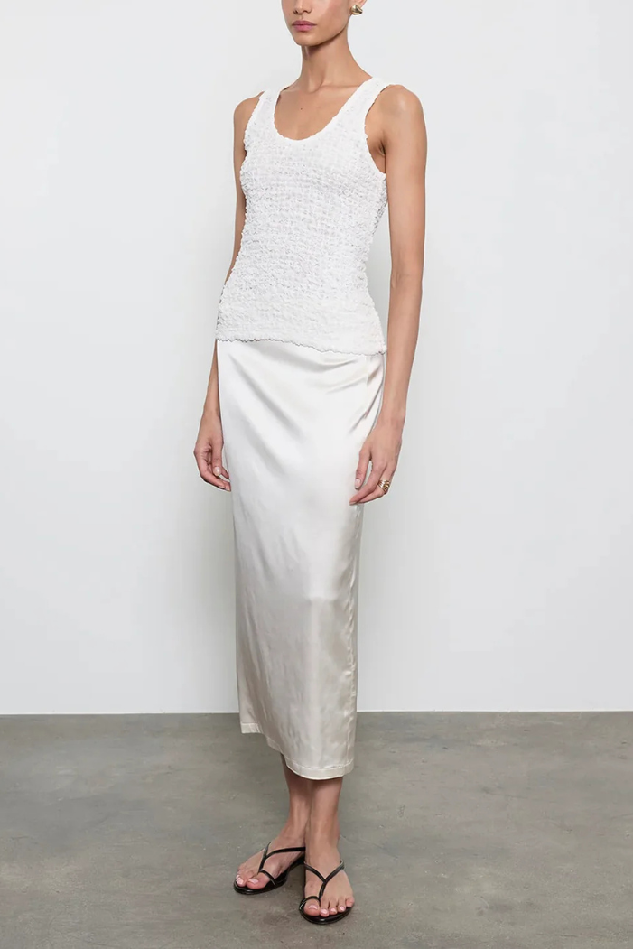 Enza Costa Dimension Tank Off White